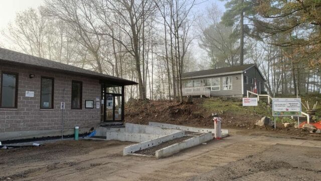 Dorset Community Centre Commercial Exterior Renovation Project completed in 2025.