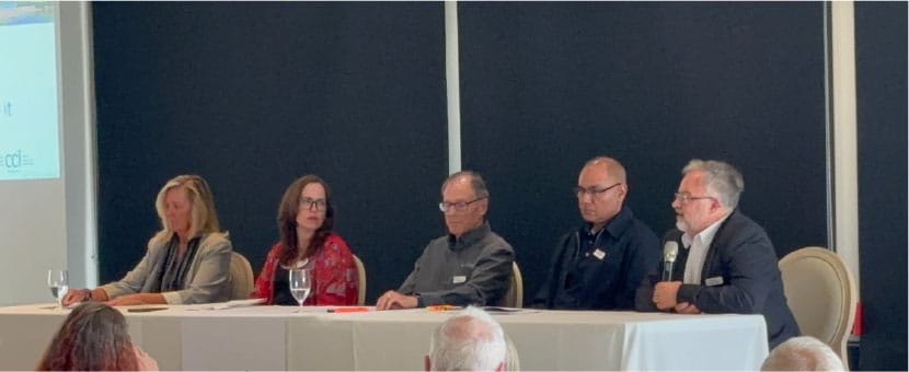 Eric Gonneau speaking at CCI Huronia Brunch on Condo Project Planning